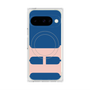 プレミアムスクエアケース with Pixelsnap［ オリジナル - initial color - H navy ］