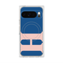 プレミアムスクエアケース with Pixelsnap［ オリジナル - initial color - H navy ］
