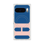 プレミアムスクエアケース with Pixelsnap［ オリジナル - initial color - H navy ］