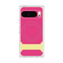 プレミアムスクエアケース with Pixelsnap［ オリジナル - initial color - I pink ］