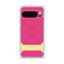 プレミアムスクエアケース with Pixelsnap［ オリジナル - initial color - I pink ］