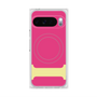 プレミアムスクエアケース with Pixelsnap［ オリジナル - initial color - I pink ］