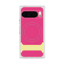 プレミアムスクエアケース with Pixelsnap［ オリジナル - initial color - I pink ］