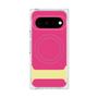 プレミアムスクエアケース with Pixelsnap［ オリジナル - initial color - I pink ］