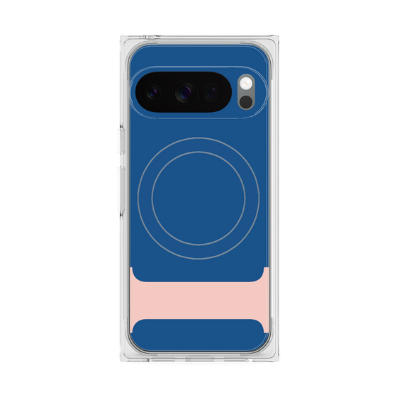 プレミアムスクエアケース with Pixelsnap［ オリジナル - initial color - I navy ］