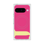 プレミアムスクエアケース with Pixelsnap［ オリジナル - initial color - J pink ］