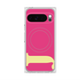 プレミアムスクエアケース with Pixelsnap［ オリジナル - initial color - J pink ］