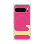プレミアムスクエアケース with Pixelsnap［ オリジナル - initial color - L pink ］