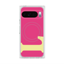 プレミアムスクエアケース with Pixelsnap［ オリジナル - initial color - L pink ］