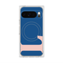 プレミアムスクエアケース with Pixelsnap［ オリジナル - initial color - L navy ］