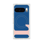 プレミアムスクエアケース with Pixelsnap［ オリジナル - initial color - L navy ］