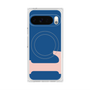 プレミアムスクエアケース with Pixelsnap［ オリジナル - initial color - L navy ］