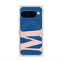 プレミアムスクエアケース with Pixelsnap［ オリジナル - initial color - M navy ］