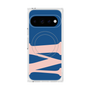 プレミアムスクエアケース with Pixelsnap［ オリジナル - initial color - M navy ］