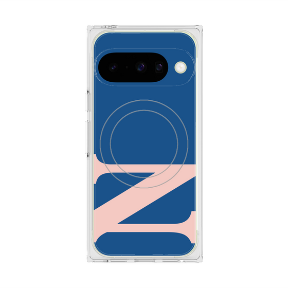 プレミアムスクエアケース with Pixelsnap［ オリジナル - initial color - N navy ］