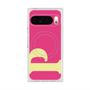 プレミアムスクエアケース with Pixelsnap［ オリジナル - initial color - P pink ］