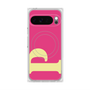 プレミアムスクエアケース with Pixelsnap［ オリジナル - initial color - P pink ］