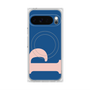 プレミアムスクエアケース with Pixelsnap［ オリジナル - initial color - P navy ］