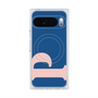 プレミアムスクエアケース with Pixelsnap［ オリジナル - initial color - P navy ］