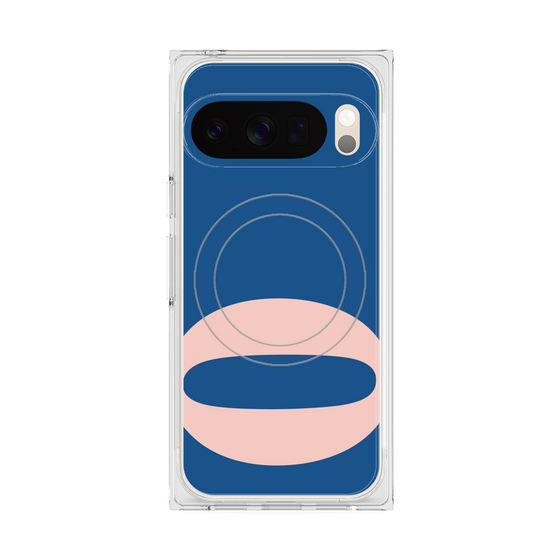 プレミアムスクエアケース with Pixelsnap［ オリジナル - initial color - Q navy ］
