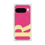 プレミアムスクエアケース with Pixelsnap［ オリジナル - initial color - R pink ］