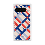 プレミアムスクエアケース with Pixelsnap［ ELLE - カットロゴ - スプリング ］