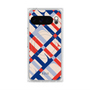 プレミアムスクエアケース with Pixelsnap［ ELLE - カットロゴ - スプリング ］