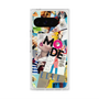 プレミアムスクエアケース with Pixelsnap［ ELLE - マガジン- カラー ］