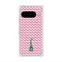 プレミアムスクエアケース with Pixelsnap［ ELLE - ロゴモノグラム ］