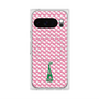 プレミアムスクエアケース with Pixelsnap［ ELLE - ロゴモノグラム ］