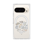 プレミアムスクエアケース with Pixelsnap［ こんにちは、いぬです - みんなそろって - クリア ］