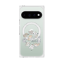 プレミアムスクエアケース with Pixelsnap［ こんにちは、いぬです - みんなそろって - クリア ］