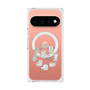 プレミアムスクエアケース with Pixelsnap［ こんにちは、いぬです - みんなそろって - クリア ］