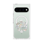 プレミアムスクエアケース with Pixelsnap［ こんにちは、いぬです - みんなそろって - クリア ］