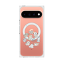 プレミアムスクエアケース with Pixelsnap［ こんにちは、いぬです - みんなそろって - クリア ］