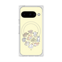 プレミアムスクエアケース with Pixelsnap［ こんにちは、いぬです - みんなそろって - ベージュ ］