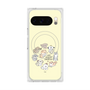 プレミアムスクエアケース with Pixelsnap［ こんにちは、いぬです - みんなそろって - ベージュ ］