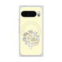 プレミアムスクエアケース with Pixelsnap［ こんにちは、いぬです - みんなそろって - ベージュ ］