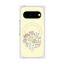 プレミアムスクエアケース with Pixelsnap［ こんにちは、いぬです - みんなそろって - ベージュ ］