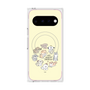 プレミアムスクエアケース with Pixelsnap［ こんにちは、いぬです - みんなそろって - ベージュ ］