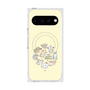 プレミアムスクエアケース with Pixelsnap［ こんにちは、いぬです - みんなそろって - ベージュ ］