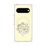 プレミアムスクエアケース with Pixelsnap［ こんにちは、いぬです - みんなそろって - ベージュ ］