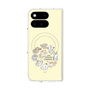 プレミアムスクエアケース with Pixelsnap［ こんにちは、いぬです - みんなそろって - ベージュ ］
