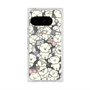 プレミアムスクエアケース with Pixelsnap［ もっさりもさお - もさもさ - クリア ］