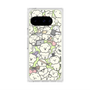 プレミアムスクエアケース with Pixelsnap［ もっさりもさお - もさもさ - クリア ］