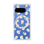 プレミアムスクエアケース with Pixelsnap［ もっさりもさお - もさおがいっぱい - クリア ］