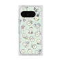 プレミアムスクエアケース with Pixelsnap［ もっさりもさお - もさおがいっぱい - グリーン ］