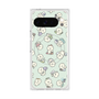 プレミアムスクエアケース with Pixelsnap［ もっさりもさお - もさおがいっぱい - グリーン ］