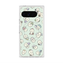 プレミアムスクエアケース with Pixelsnap［ もっさりもさお - もさおがいっぱい - グリーン ］
