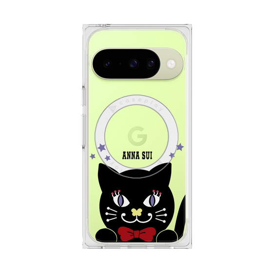 プレミアムスクエアケース with Pixelsnap［ ANNA SUI - TITIとスター - クリア ］